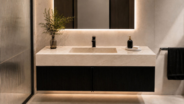 روشویی سرامیکی دیواری CERAMADE مدل Prime Luna